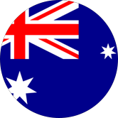 Australia Flag Round