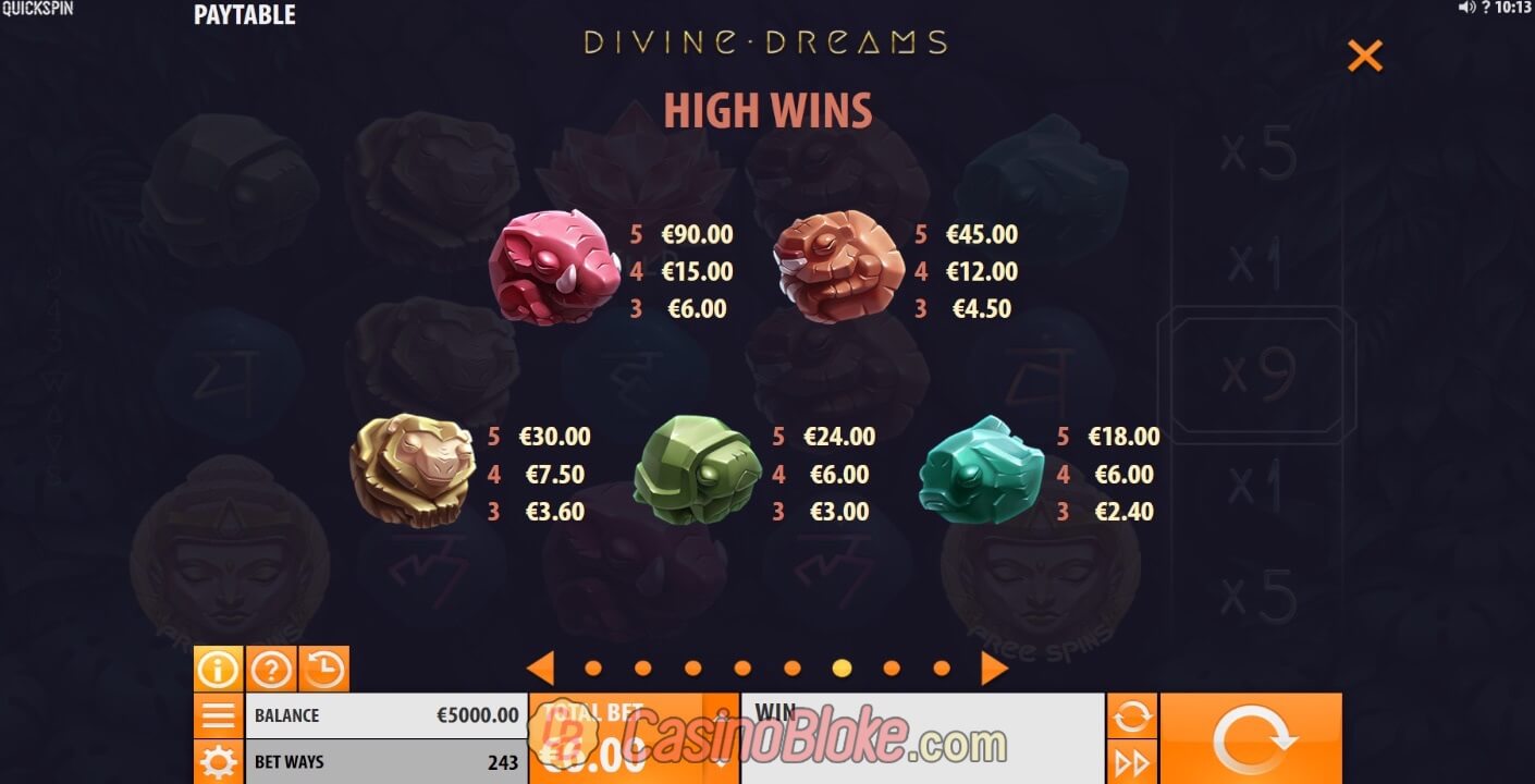 Divine Dreams Slot thumbnail - 1
