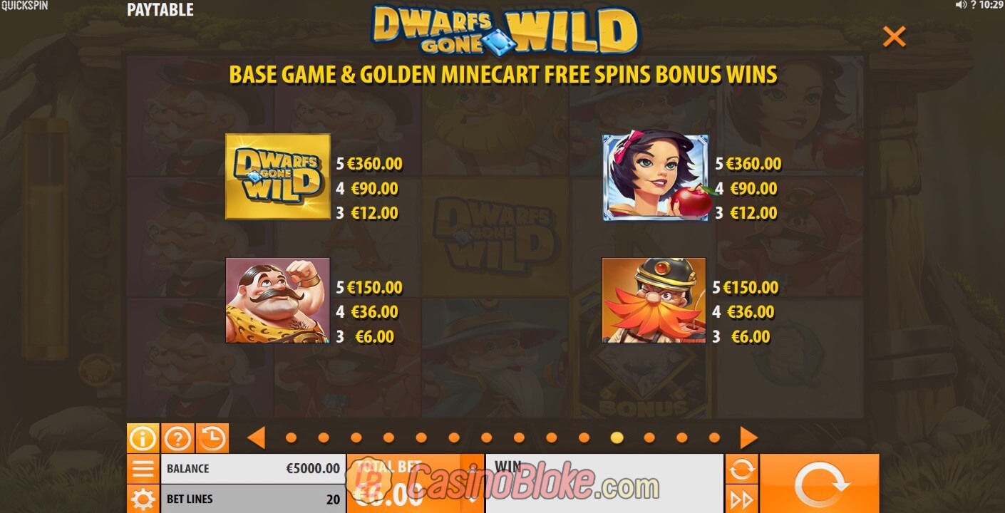 Dwarfs Gone Wild Slot thumbnail - 1