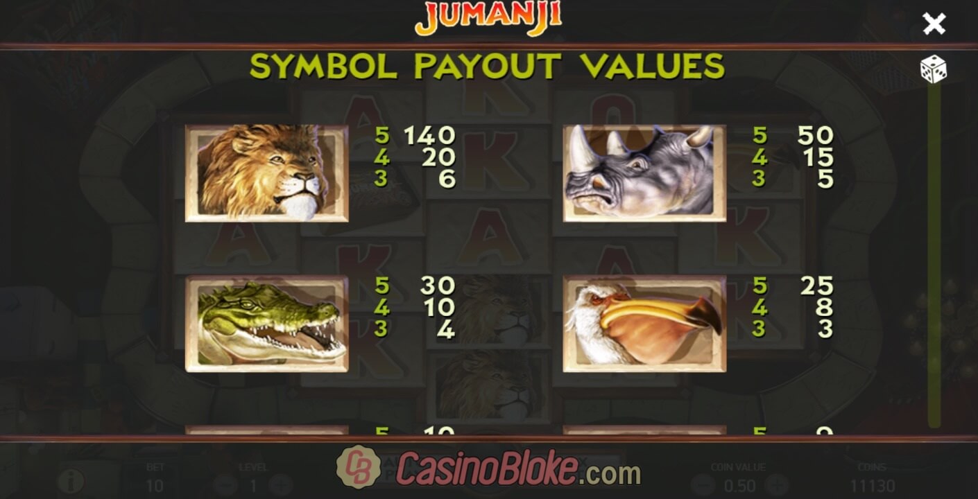 Jumanji Slot thumbnail - 1