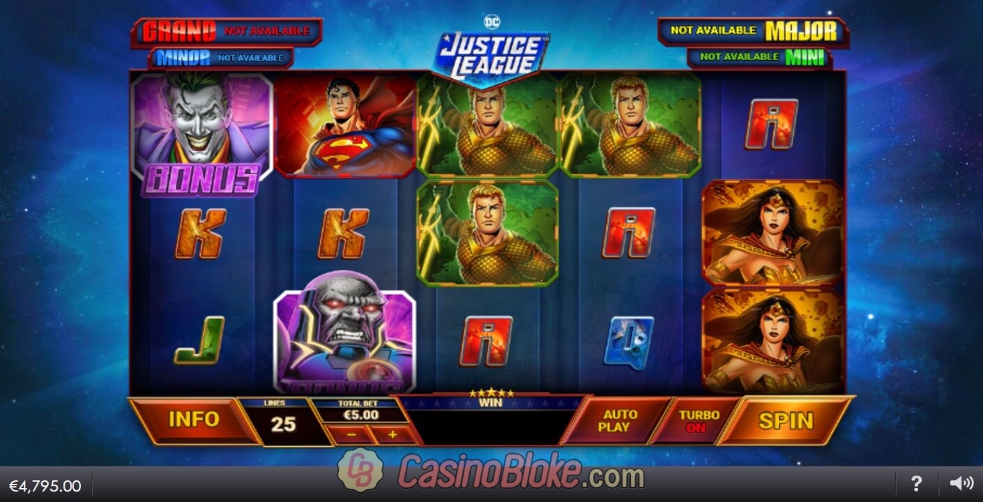 Justice League Comic Slot thumbnail - 0