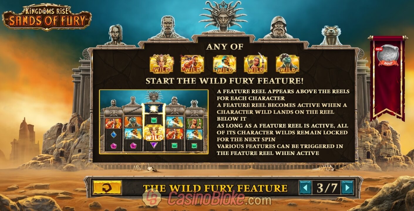 Kingdoms Rise: Sands of Fury Slot thumbnail - 2