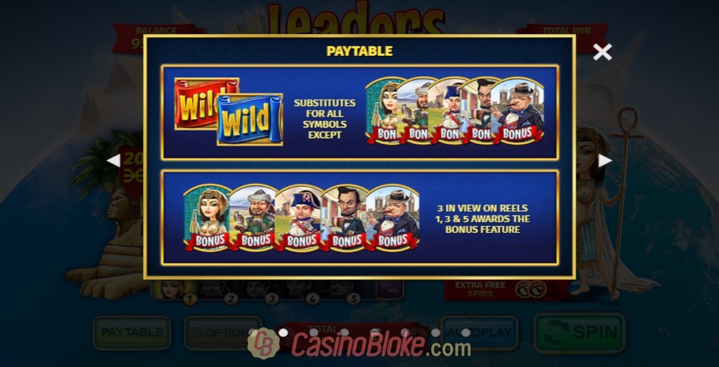Leaders of the Free Spins World Slot thumbnail - 2