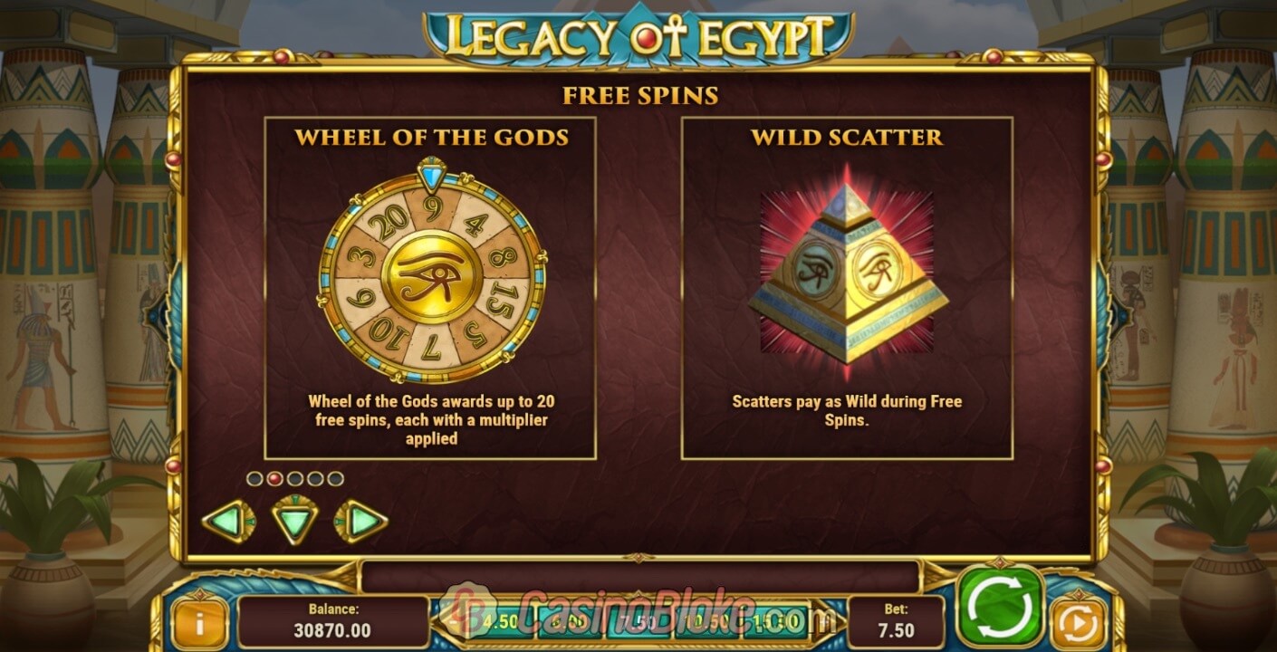 Legacy of Egypt Slot thumbnail - 3