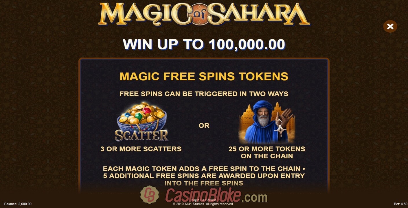 Magic of Sahara Slot thumbnail - 3