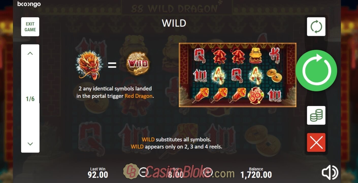 88 Wild Dragon Slot thumbnail - 1