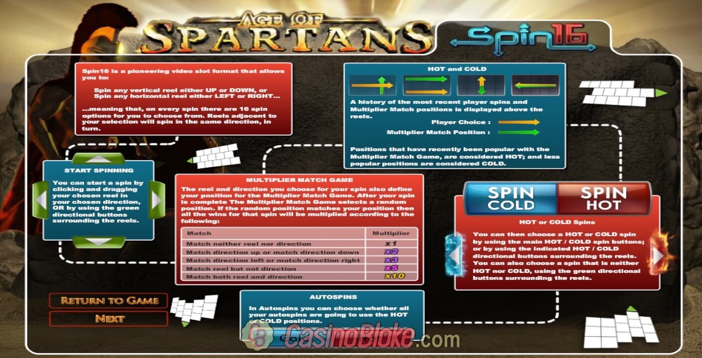 Age of Spartans Spin 16 Slot thumbnail - 1