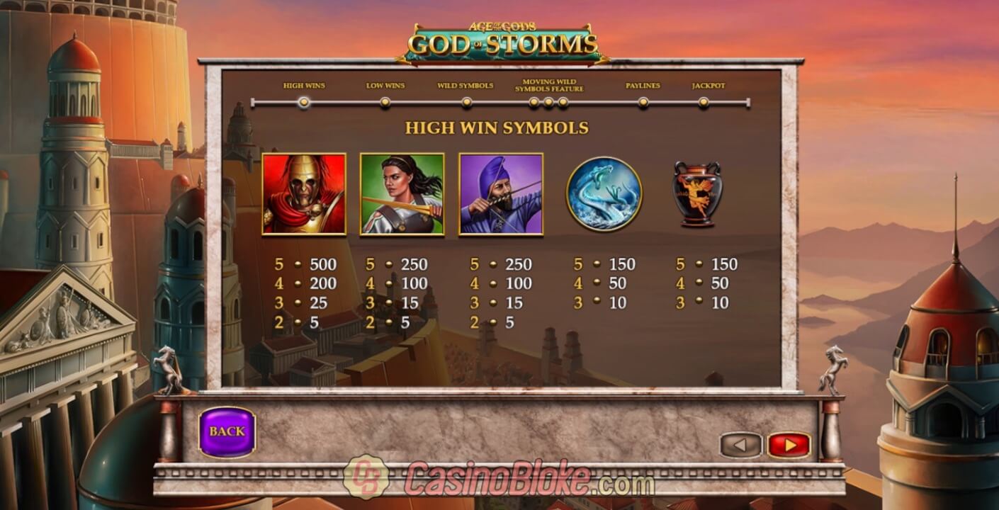 Age of the Gods: God of Storms Slot thumbnail - 1