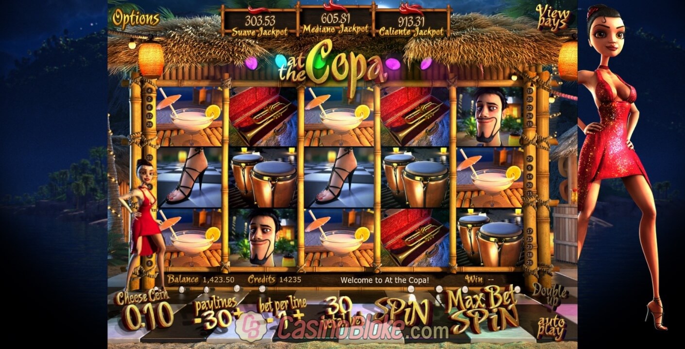 At the Copa Slot Screenshots