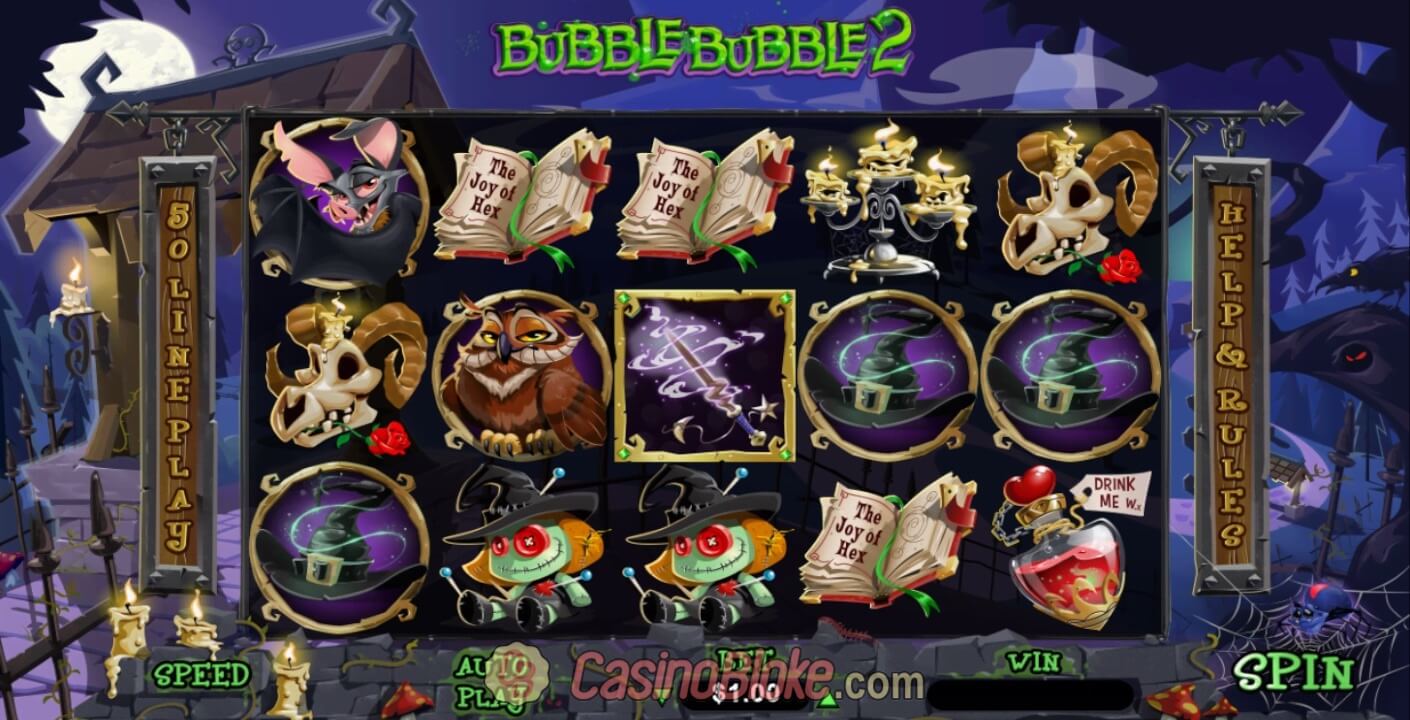 Where to Play Bubble Bubble 2.Or Ready to try Bubble Bubble 2 slot for real cash just now?To dive right in, visit any RTG online casino from below.It will take a few seconds to determine exactly which casino site is best for you.Fair Go is an Aussie site, and 2 .