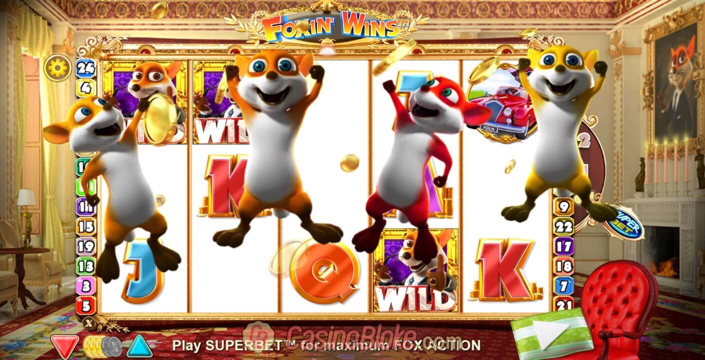 Foxin wins casino bonus