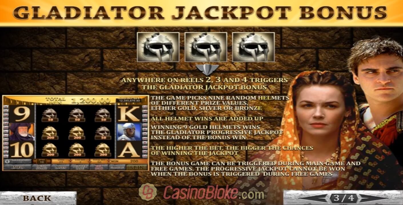 Gladiator Jackpot Slot thumbnail - 3