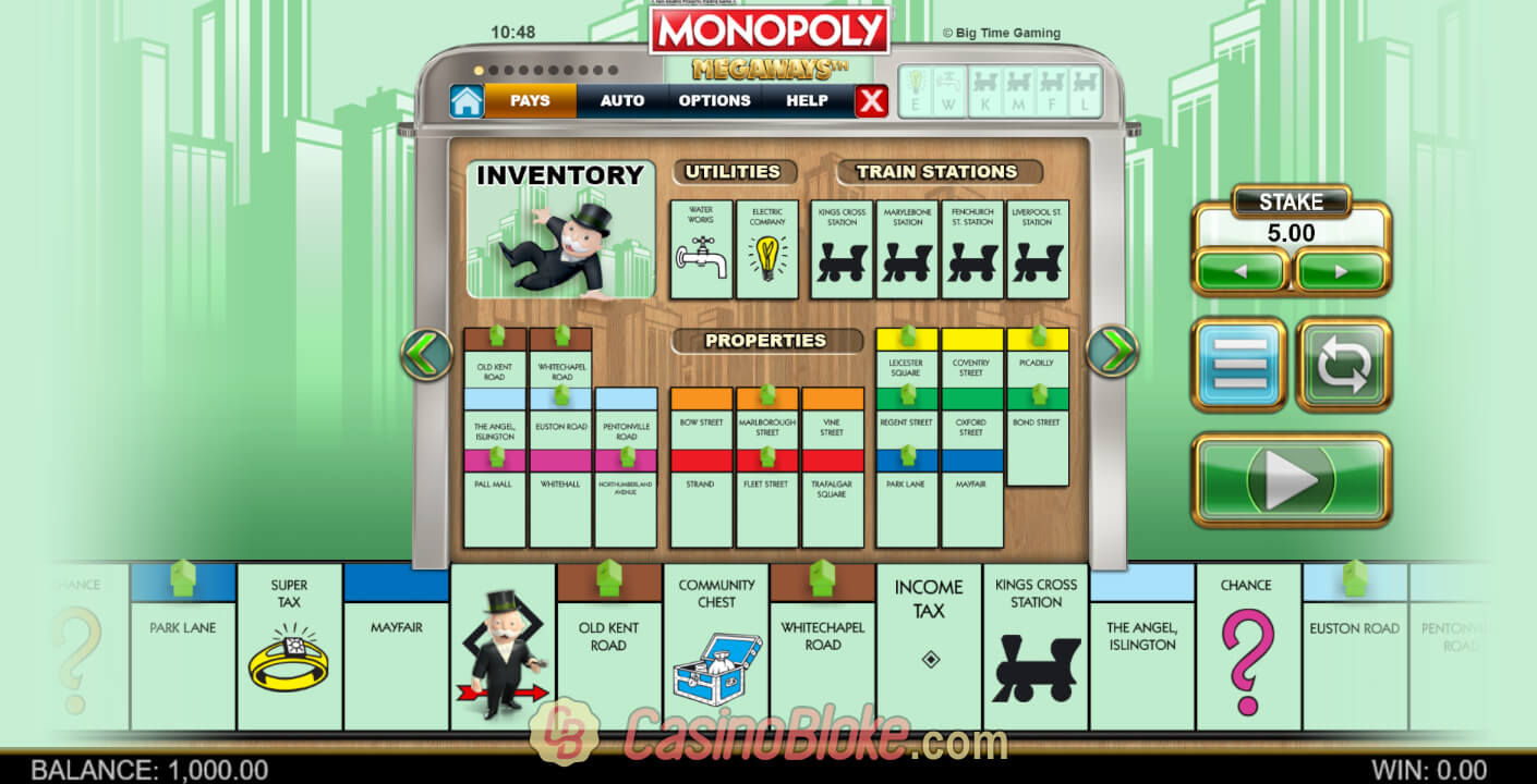 Monopoly Megaways Slot thumbnail - 2