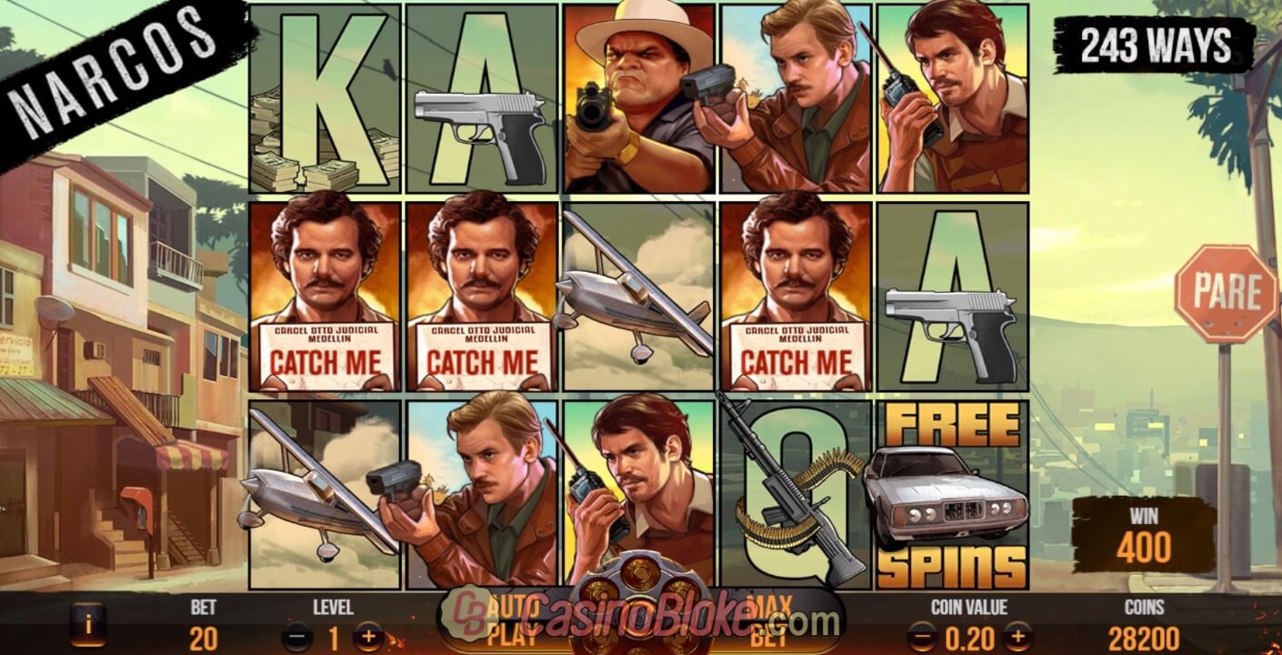 Narcos slot review