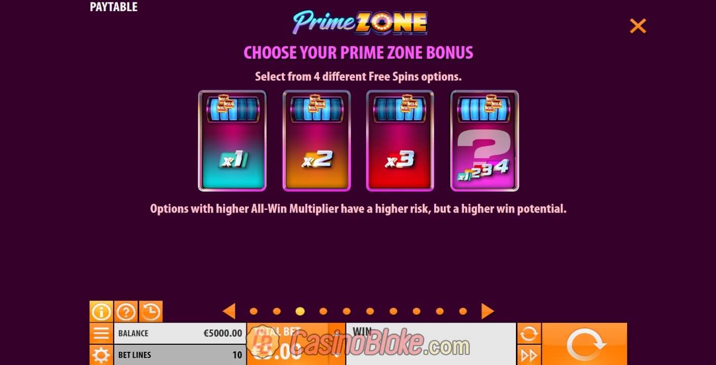 Prime Zone Slot thumbnail - 3