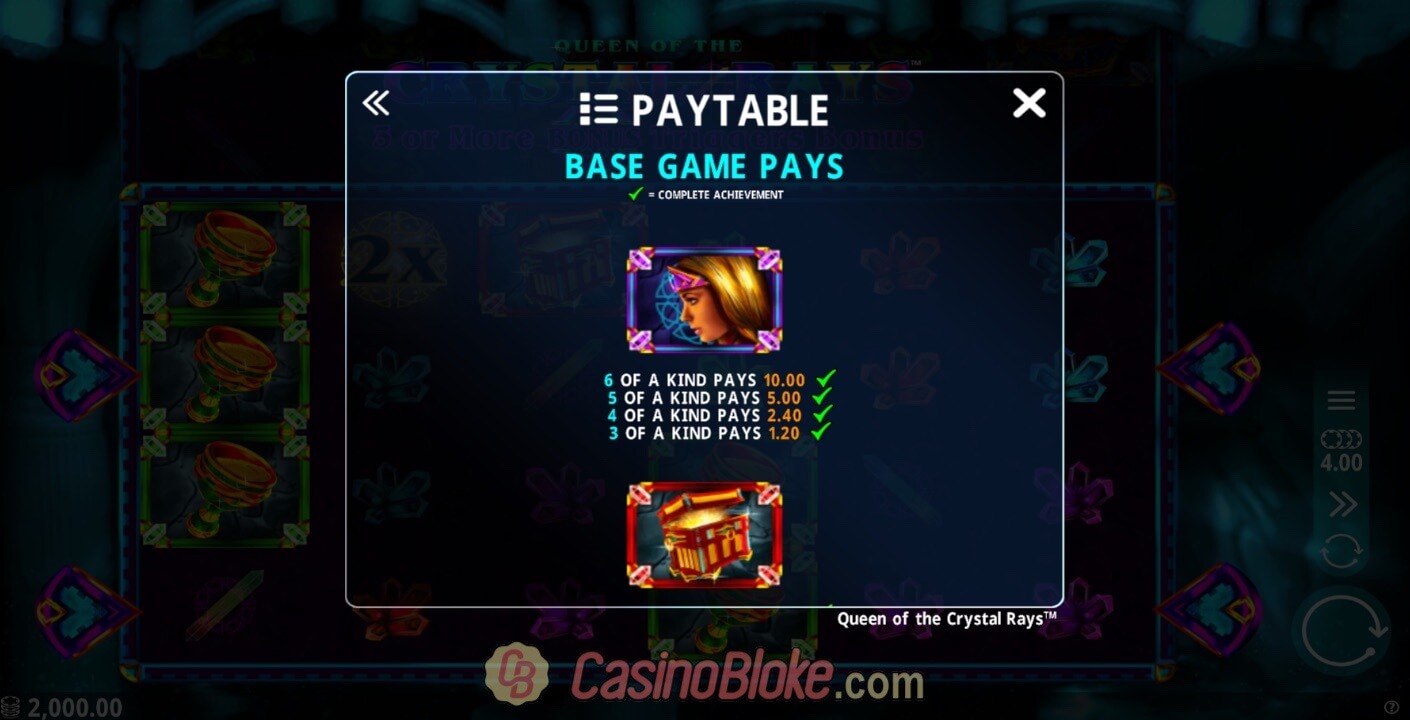 Queen of the Crystal Rays Slot thumbnail - 1