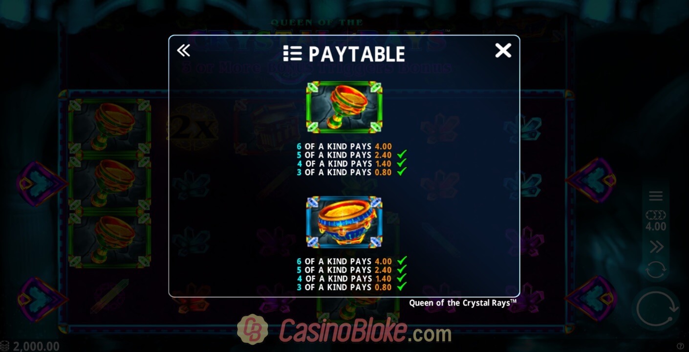 Queen of the Crystal Rays Slot thumbnail - 3