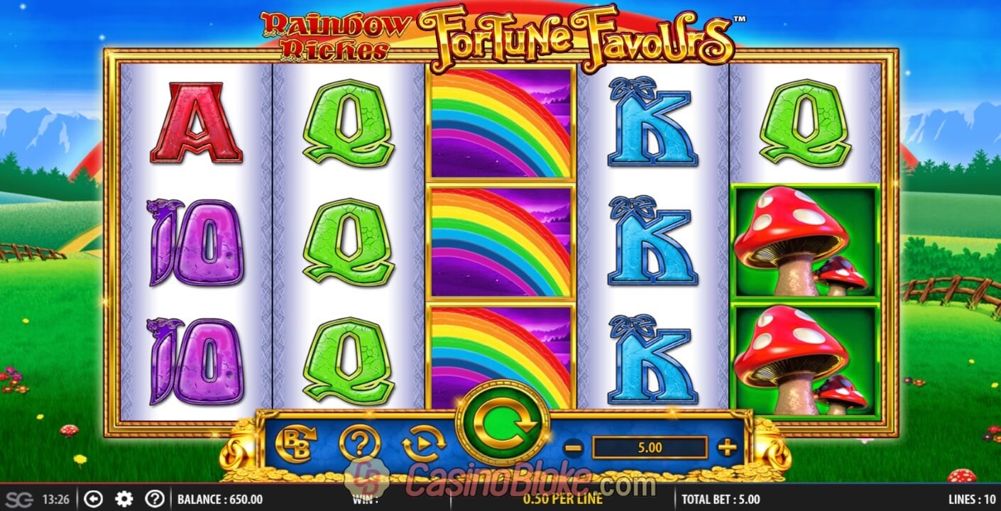 Rainbow Riches Fortune Favours Slot thumbnail - 0