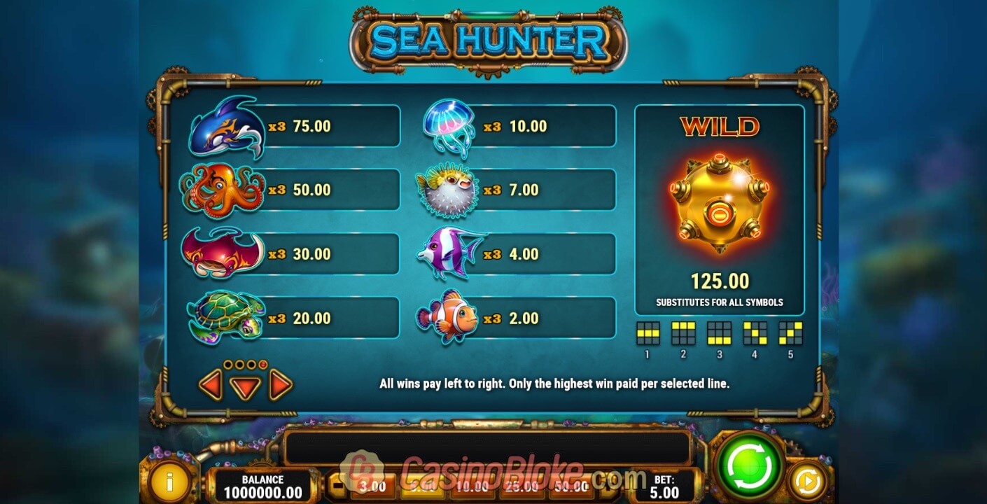 Sea Hunter Slot thumbnail - 1