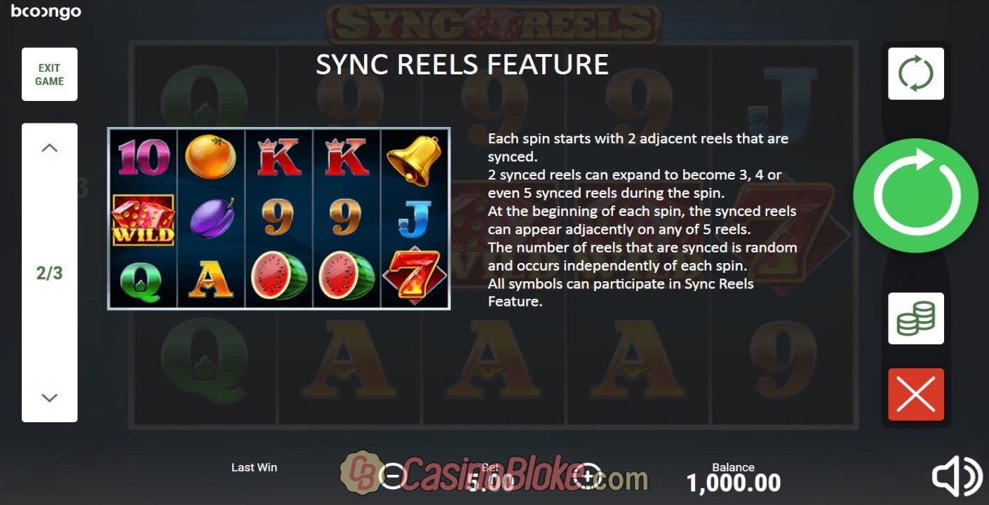 Sync Reels Slot thumbnail - 2