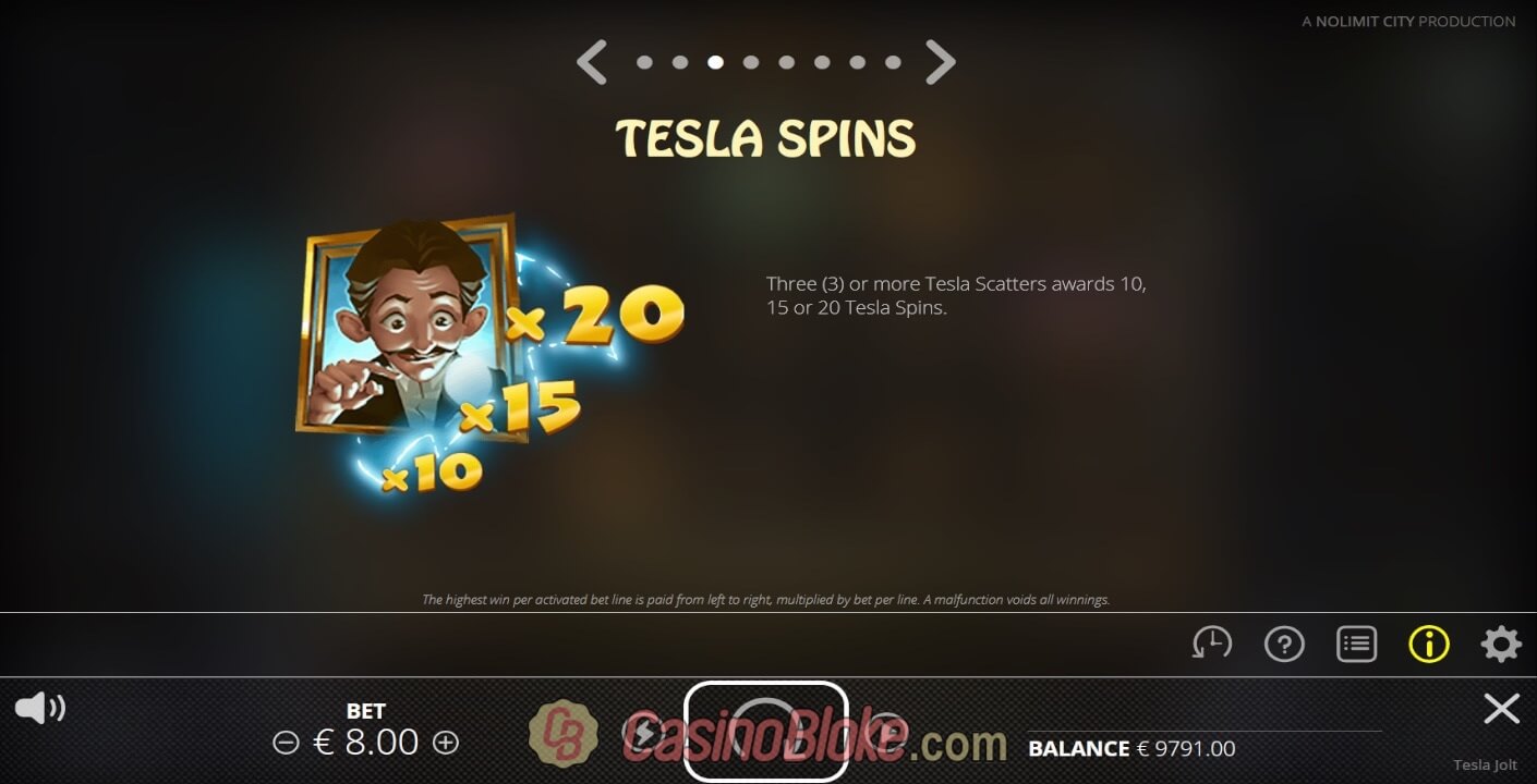 Tesla Jolt Slot thumbnail - 2