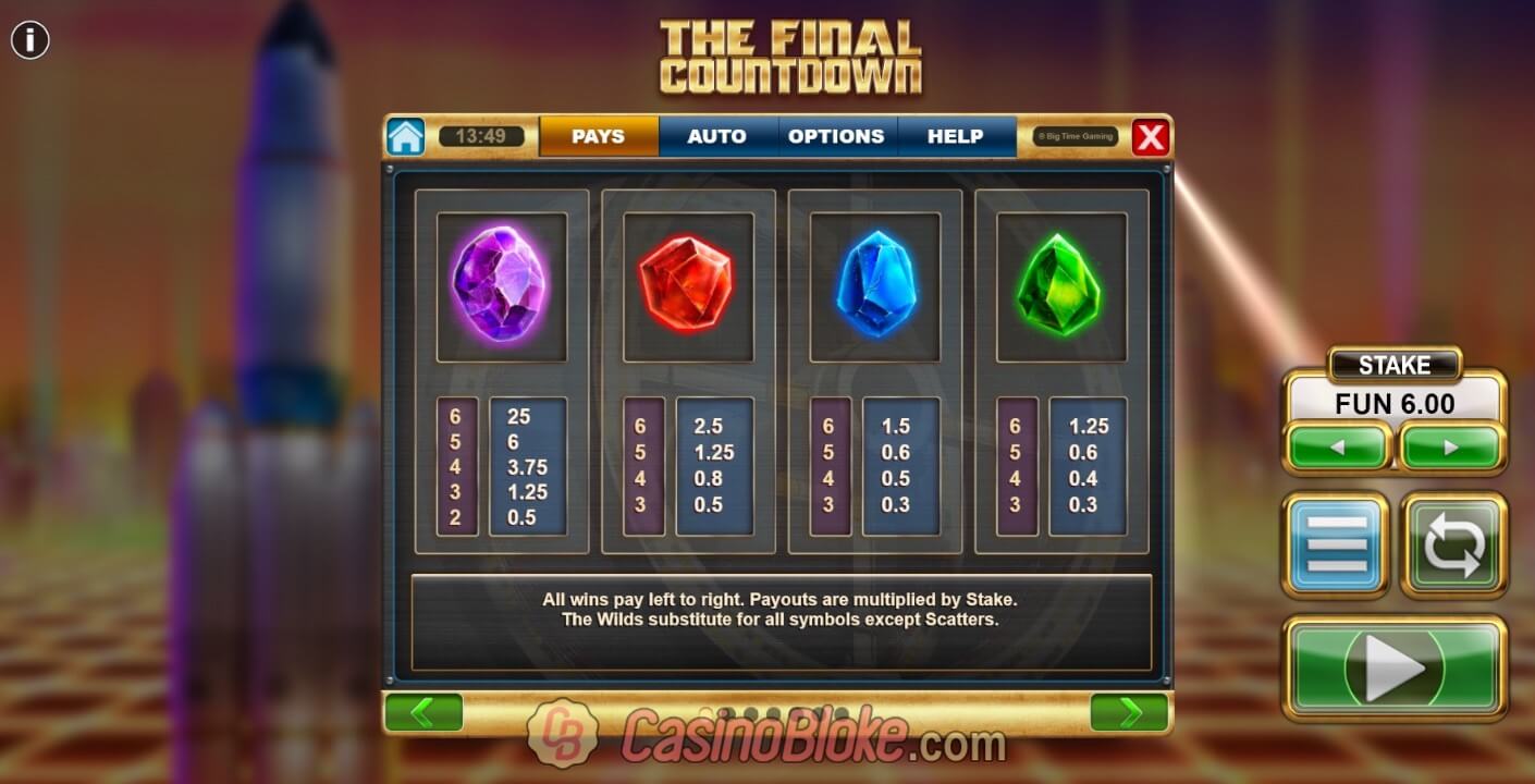 The Final Countdown Slot thumbnail - 1