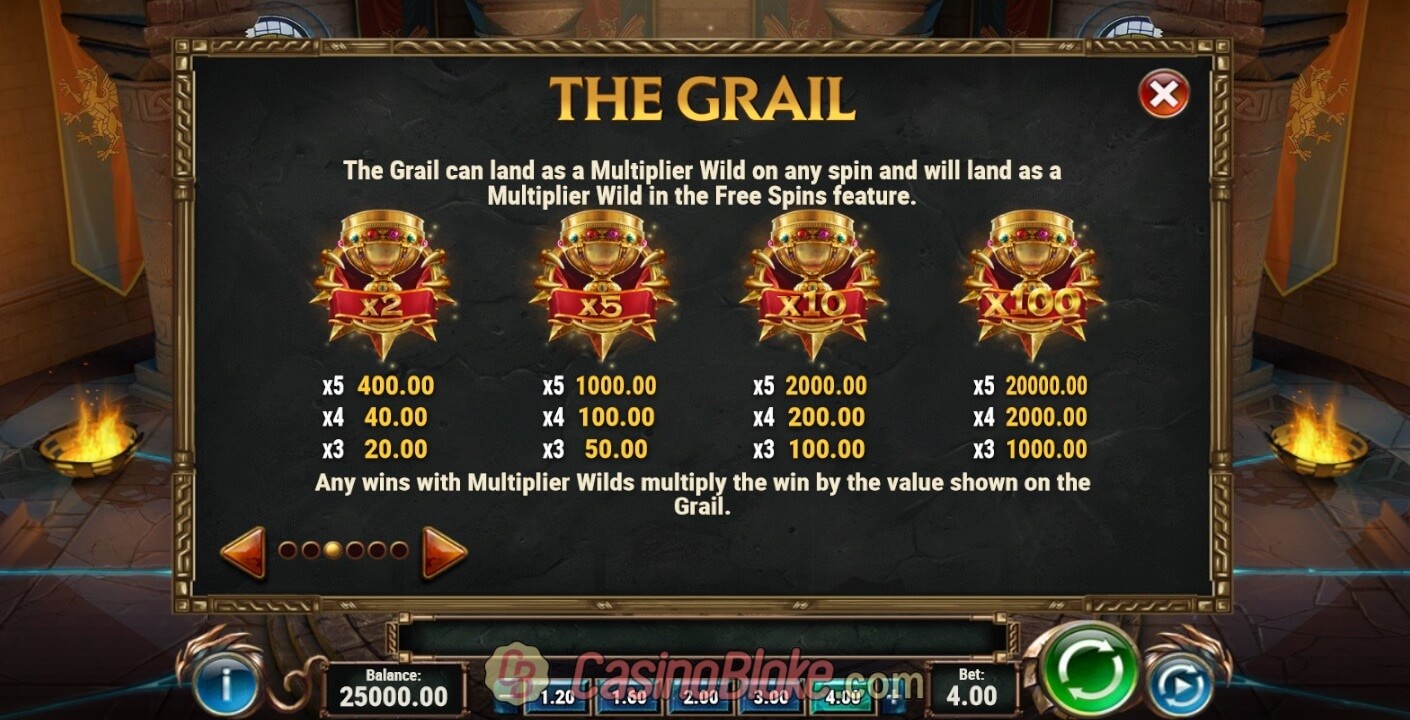 The Sword and the Grail Slot thumbnail - 2