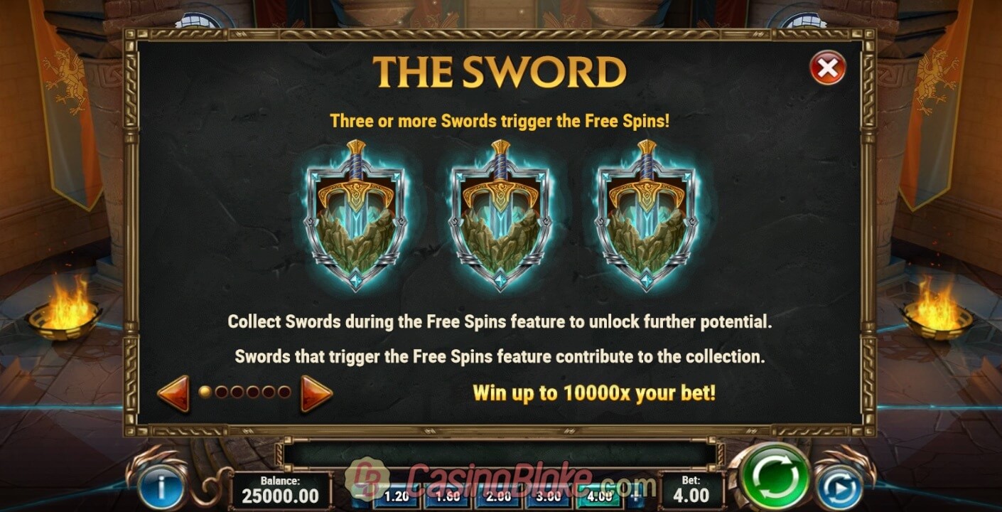 The Sword and the Grail Slot thumbnail - 3
