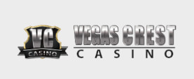 Vegas Crest Casino Logo Horizontal