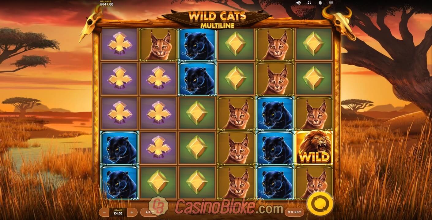 Wild Cats Multiline Slot thumbnail - 0