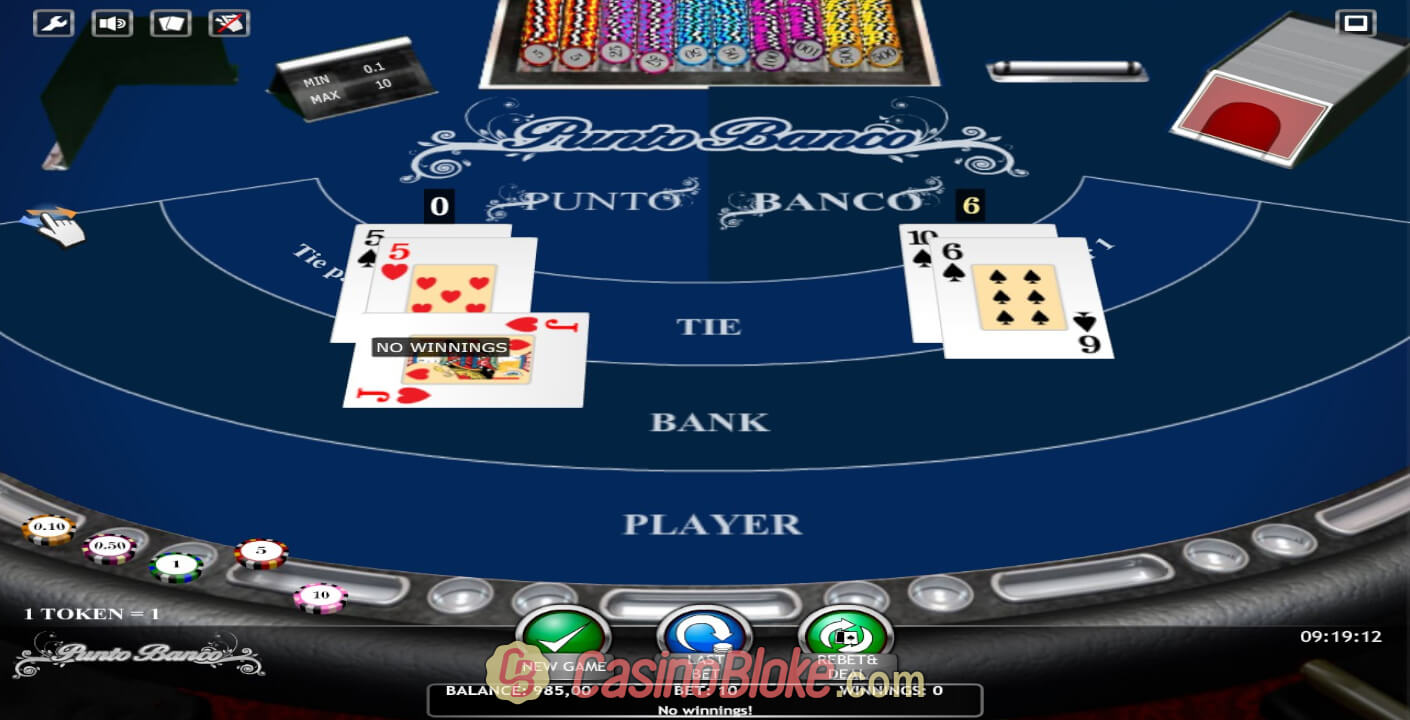 Punto banco casino puerto rico