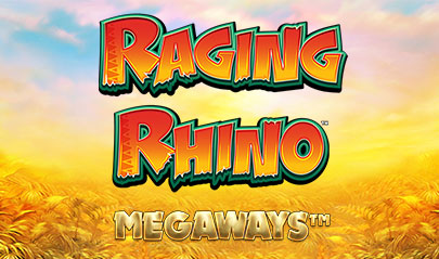 Raging Rhino Megaways logo big