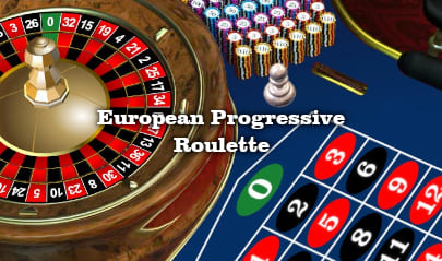 European Progressive Roulette Logo Big