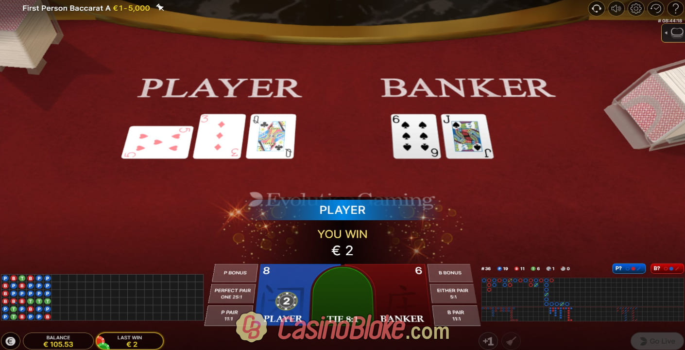 First Person Baccarat thumbnail - 3