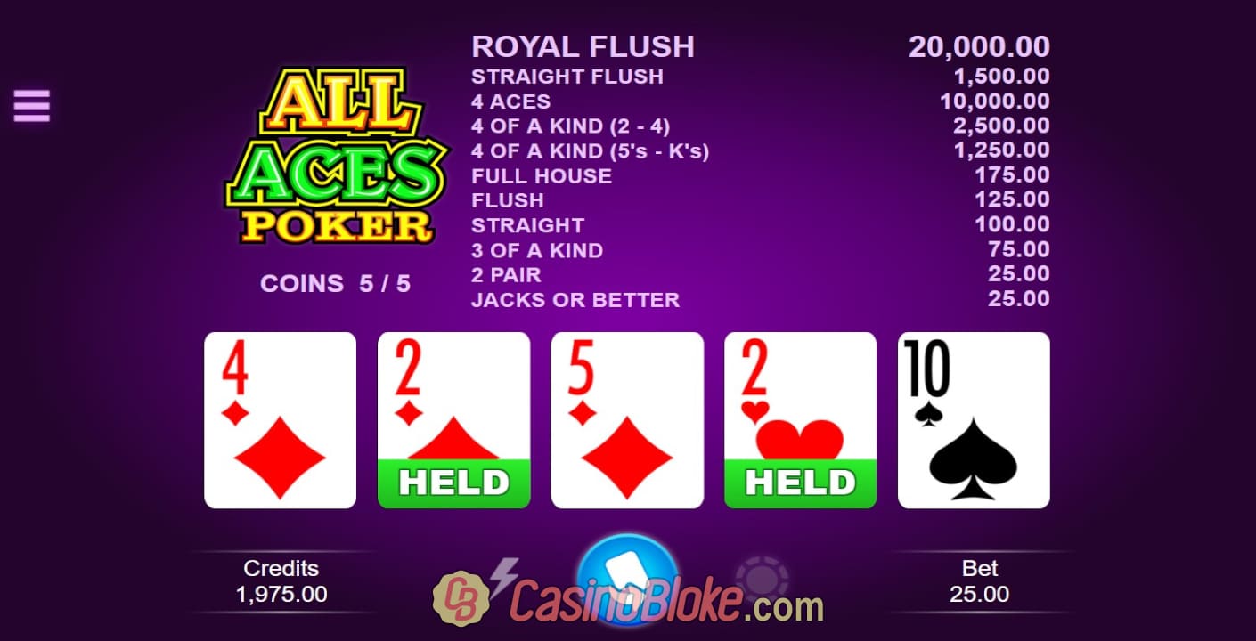 All Aces Poker thumbnail - 1