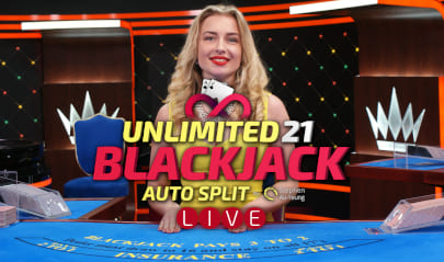 Unlimited Blackjack 21 Logo Big