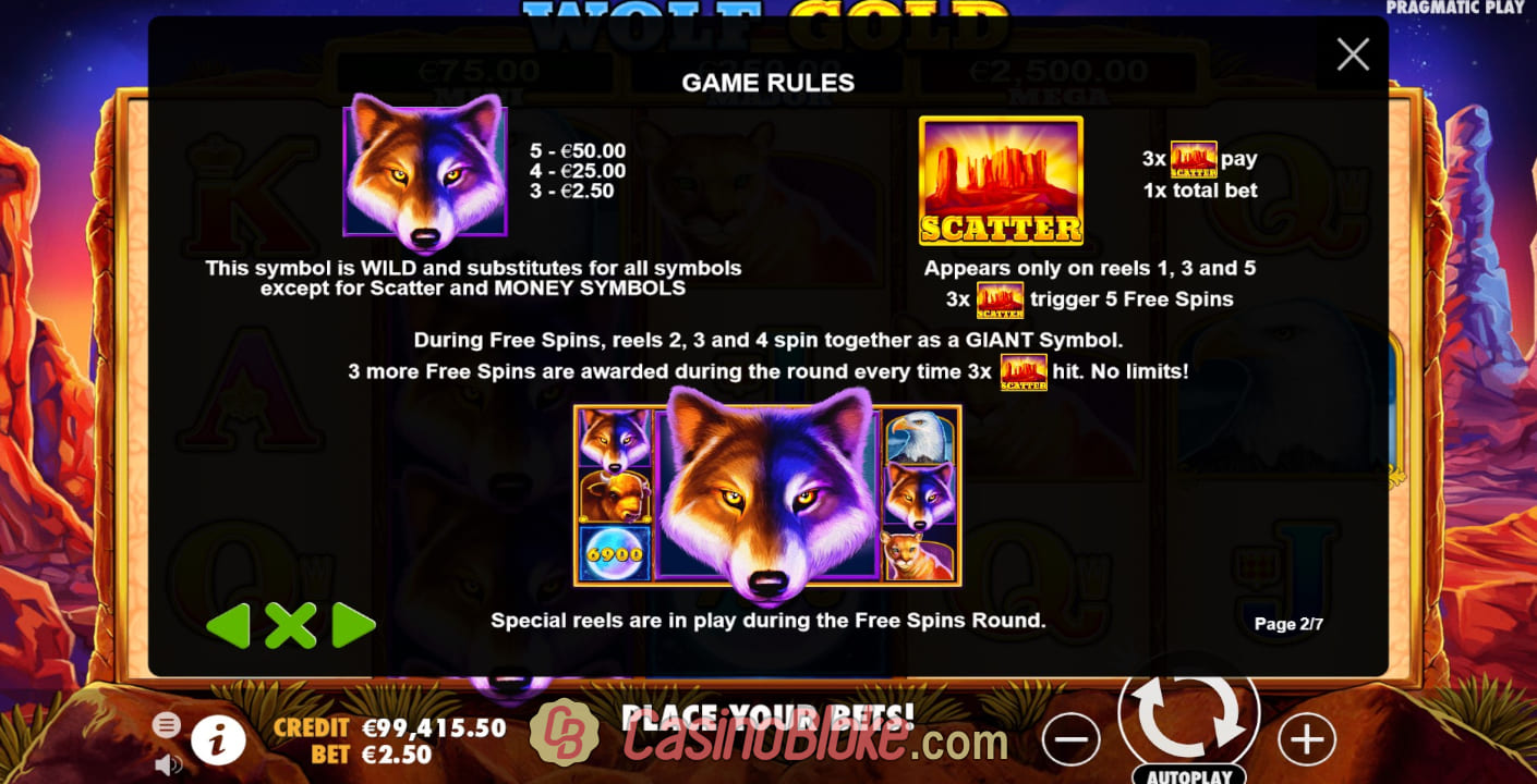 Wolf Gold Slot thumbnail - 2