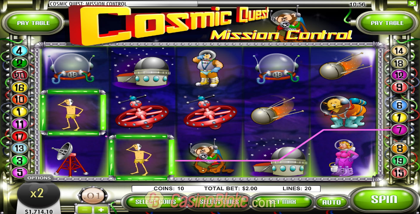 Cosmic Quest: Mission Control Slot thumbnail - 2