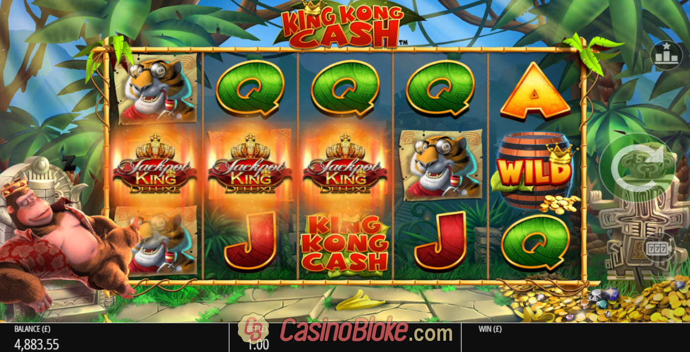 King Kong Cash Jackpot King Slot thumbnail - 1