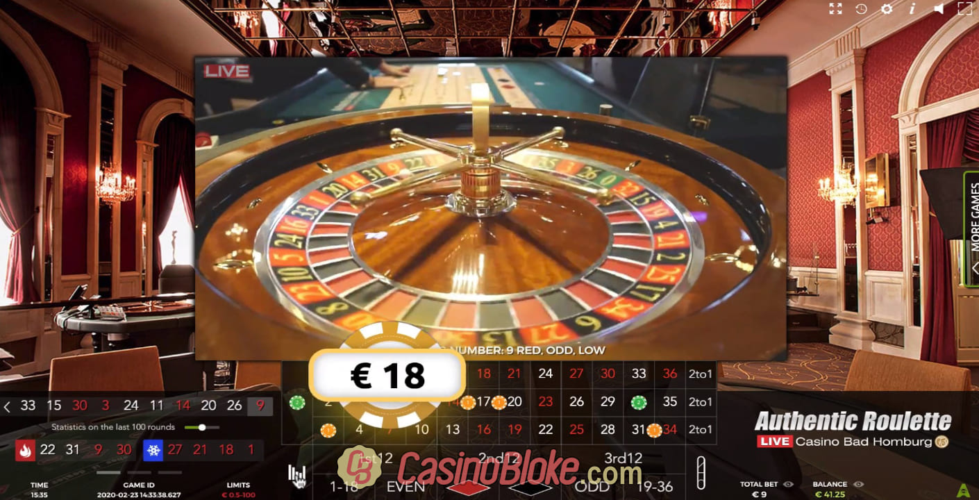 Authentic Gaming Bad Homburg Roulette thumbnail - 3
