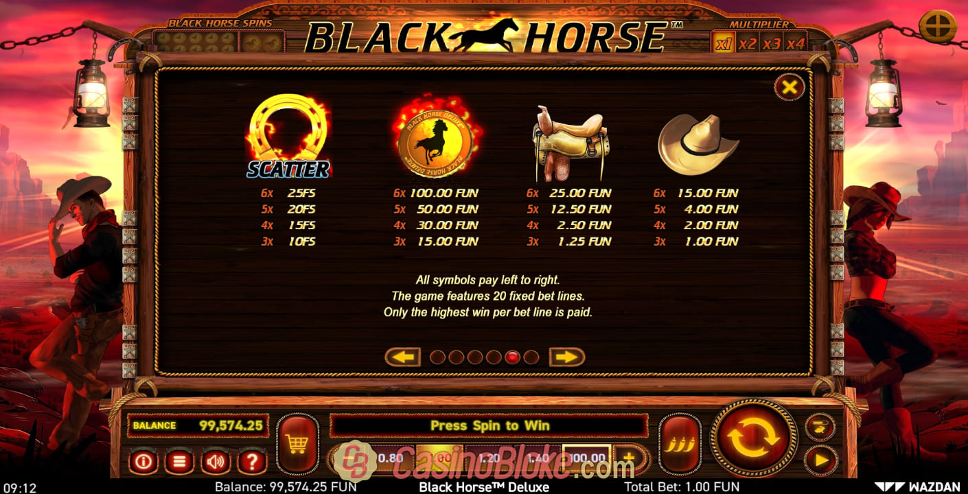 Black Horse™ Deluxe Slot thumbnail - 1