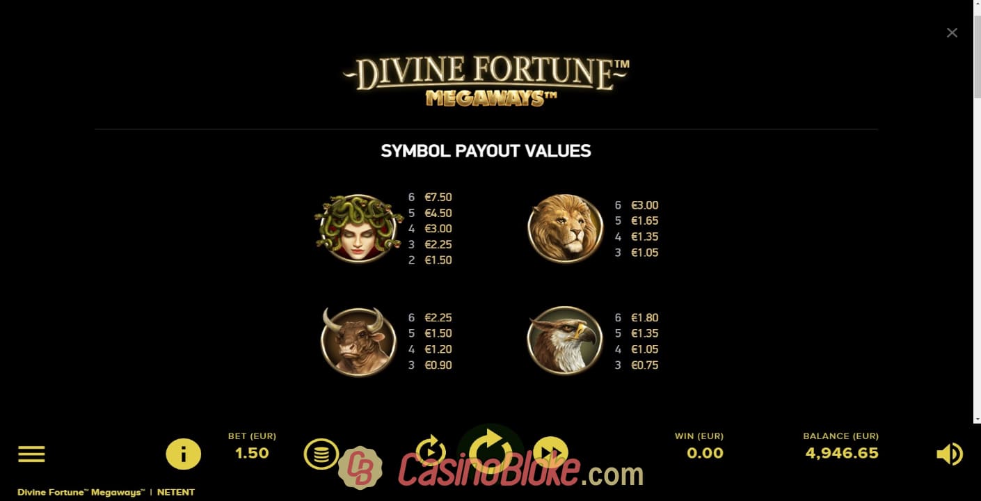 Divine Fortune Megaways Slot thumbnail - 1
