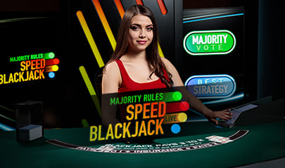 Majority Rules Speed Blackjack logo big