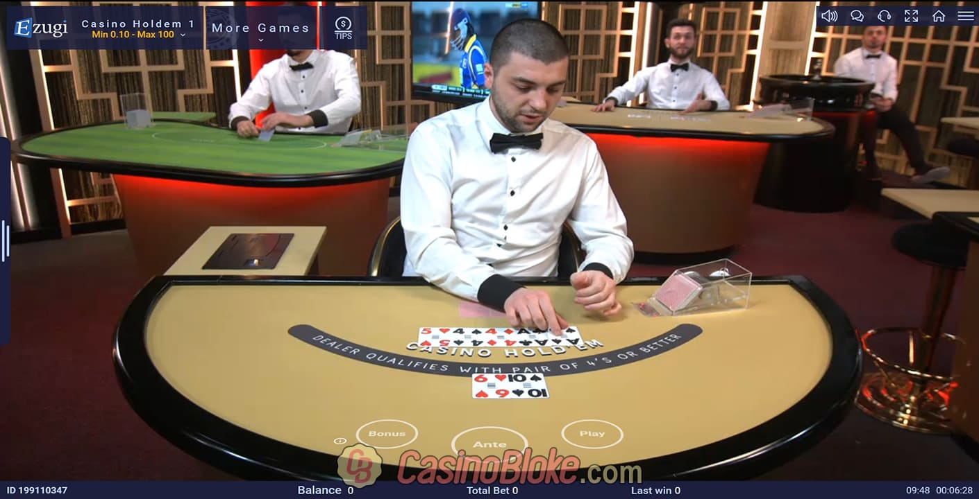 Ezugi Casino Hold’em thumbnail - 2