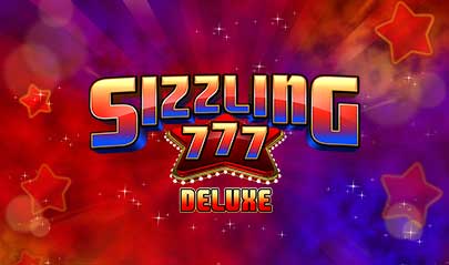 Sizzling 777 Deluxe logo big