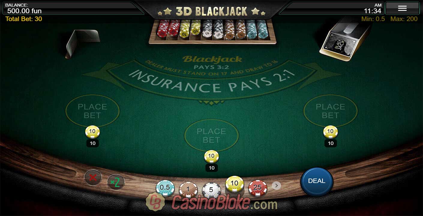 3D Blackjack thumbnail - 1