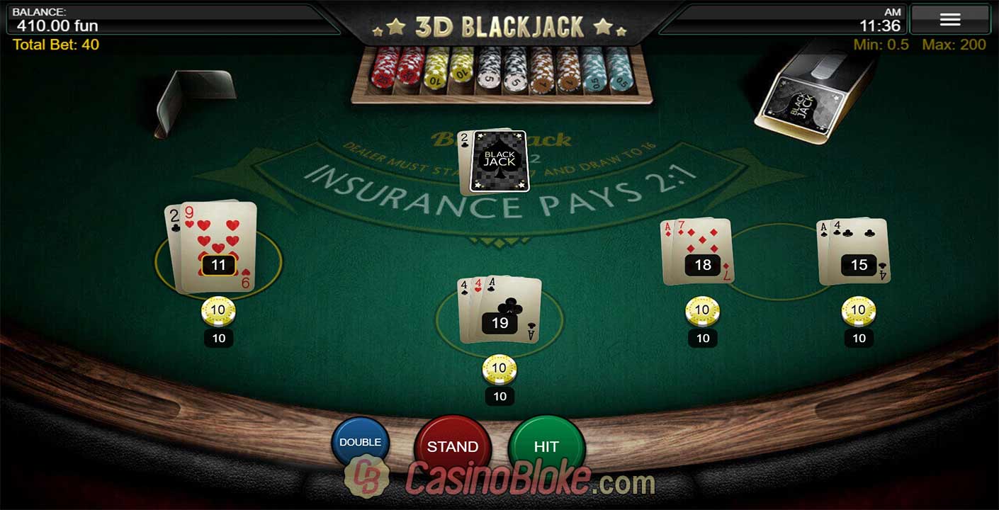 3D Blackjack thumbnail - 2