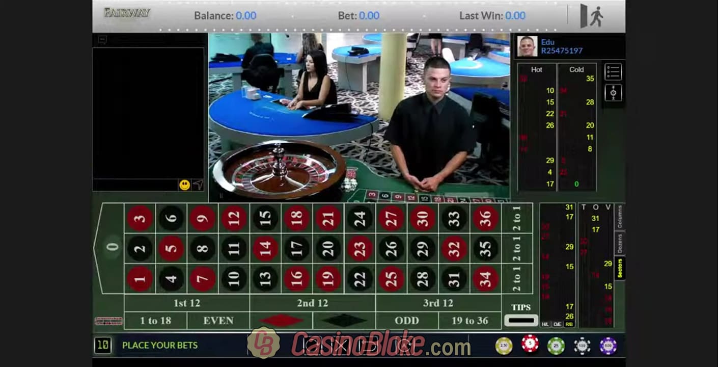 Visionary iGaming Live European Roulette thumbnail - 0