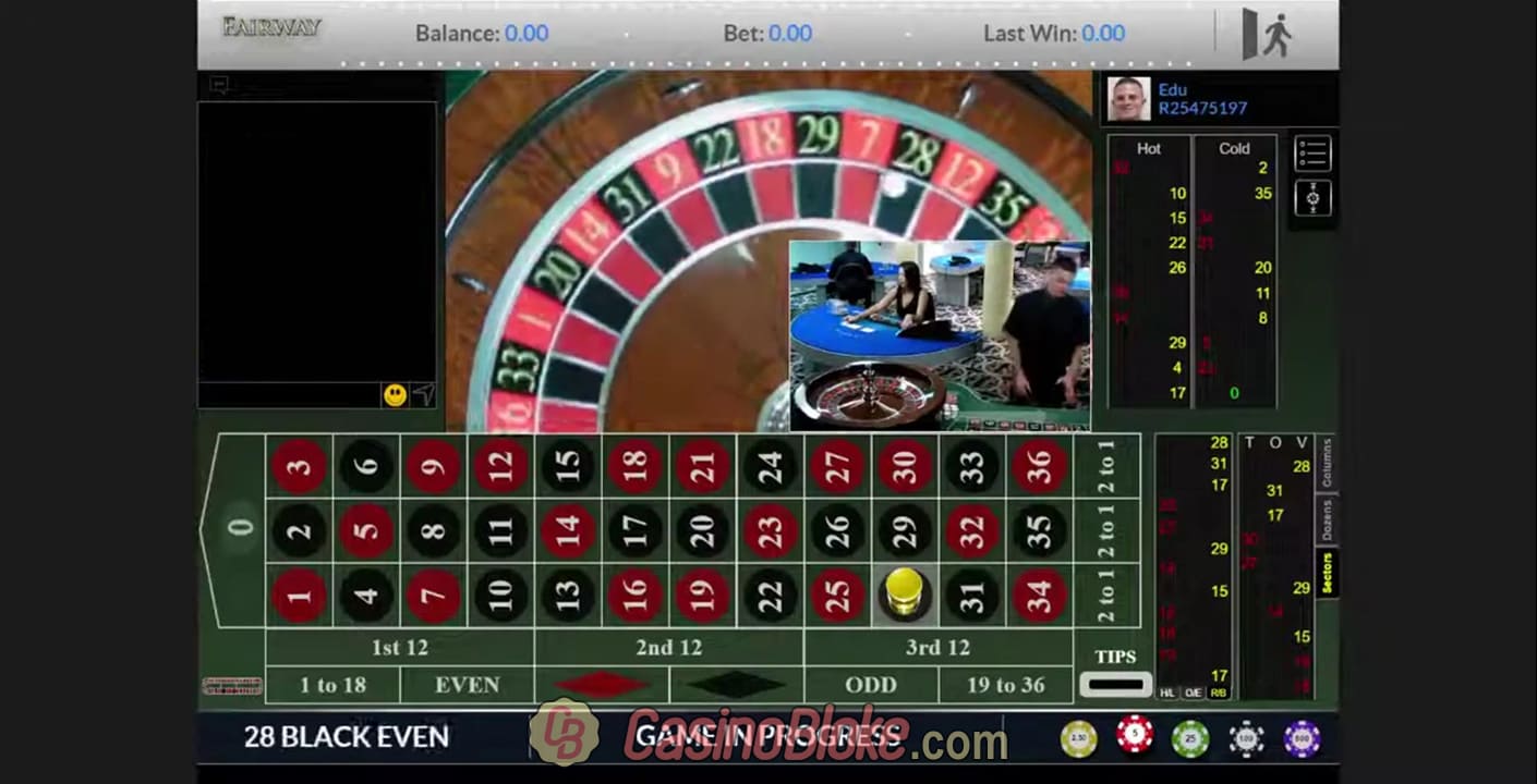 Visionary iGaming Live European Roulette thumbnail - 3