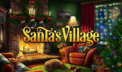 Santa's Village Slot logo big